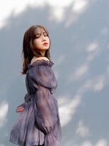 シュシュ 宜野湾店(chou chou)&nbsp;切りっぱなしボブエアリーロング美髪ピンクブラウン浦添宜野湾