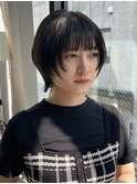 【GEEKS渋谷】ショートヘア/ウルフ/顔周りレイヤー/春夏カラー