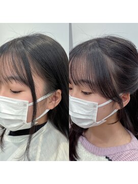 クム(kumu) 顔周りカット