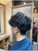 無造作パーマ
