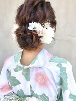 ゆるふわシニヨン