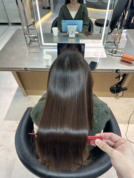 ロンドミラー 博多店(Lond Mirror) 小顔に見せるヘア/ワンレン/ボブウルフ/ネビージュ/黒髪カタログ