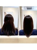 髪質改善カラーエステ