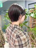 ショートカット/ベージュ/グレージュ/20代30代AYA77