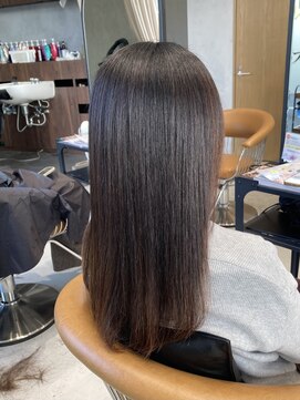 フォルテミラ(FORTE MILA) ☆根本伸びた分だけの　ダメージを考えた縮毛矯正☆