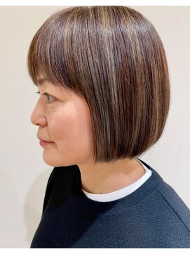 テカラ(tecara) 白髪ぼかしハイライト