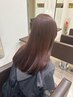 【藪田担当】フロントカット+10stepトリートメント＋簡単ブロー　￥7480円