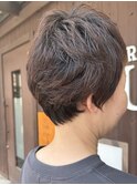 丸み×襟足すっきり大人ショート