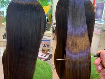 サウス モンド(SOUTH MOND)の写真/【*加工のいらない*髪質改善Salon】 広々空間◎完全マンツーマンで、感動レベルの髪質改善が叶う場所★