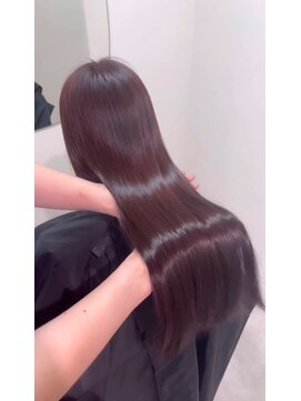 ネウィ 広島(newi) 髪質改善inカラー/ボルドーレッド