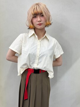 ティント 梅田(Tint) 【TOMOKI】ブロンドヘアー/狐カラー《大阪梅田駅》