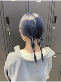 ブルーブラックカラー