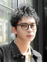 フィフス トウキョウ (fifth TOKYO)&nbsp;渋谷スパイキーパーマメンズカットオールバック30代