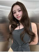 韓国レイヤー/オリーブベージュ/赤みなし透明感カラー lll