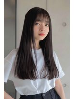 ルアナ(Luana)&nbsp;重めストレート艶感暗ブラウン