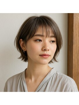 スープレックス ヘアーデザイン(SOUPREX HAIR DESIGN) ナチュラルレイヤーショートボブ 20代 30代 40代 50代 60代