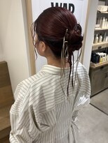 ナンバースリー 綱島店(Number Three)&nbsp;個性的タイトヘアセット【Number Three 綱島店】
