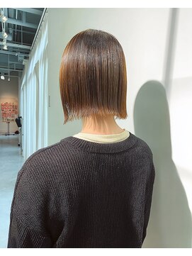 ゴカンムード(Gokan mood) 髪質改善白髪ぼかしインナーカラー縮毛矯正ブリーチハイライト