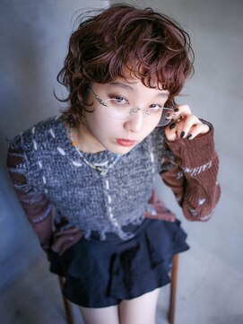 テトヘアー(teto hair) 20代30代40代 ウルフパーマ　ショートウルフ　くせ毛風パーマ