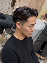 グルーマーズトウキョウ(GROOMER/S TOKYO) 刈り上げセンターパート リバースセンターパート サーフカール