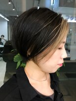 ニコ 姫路(nico)&nbsp;白髪ぼかし透明感グレージュボブ