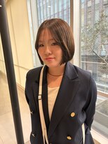 ローレンアオ(LOREN AO)&nbsp;ワンホンレイヤー/ミルクティーブロンド/ダークブルー/矢場町