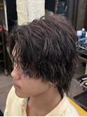 緩めツイストスパイラル/波巻きパーマ/シャドウパーマ/メンズ
