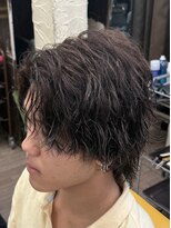 オアゾバーバー(OAZO BARBER) 緩めツイストスパイラル/波巻きパーマ/シャドウパーマ/メンズ