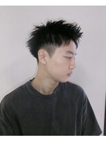 ボブ 小松(BOB)&nbsp;10代20代メンズカット刈り上げショートアップバングショート