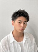 アップバングショート