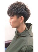 アシメ風♪　スポーティー×刈り上げマッシュ！