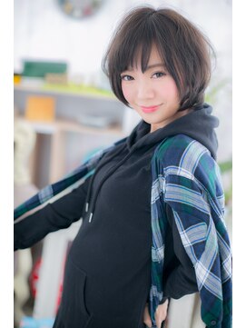 ヘアアンドビューティー ミック(Hair & Beauty miq) 大人カジュアルボブｂ(miq阿佐ヶ谷)