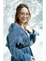 デリコ(DELICO)&nbsp;力を抜いた雰囲気がきめてのハーフアップ [大宮美容室]