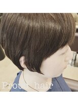 プラウドヘアー(Proud hair) 大人ガーリーショートボブstyle…ー☆