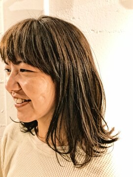 サロン ココ(SaLON COCO) 外ハネミディアムスタイル