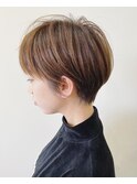 ハンサムショート/ホワイトベージュ