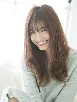 ロンド ルージュ 銀座店(Lond rouge)&nbsp;うざシースルーバング　顔まわりのレイヤーが決めて