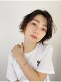 《PearL》アクセサリーカラー×ショートボブ