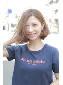 大人可愛い、色気、小顔カットひし形シルエット【錦糸町】