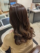 【髪質改善】似合わせカット、ツヤ髪カラーで大人可愛く♪