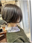 透け感ボブ/白楽/ヘルシースタイル/ラフ/30代40代50代