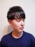 メンズカット＋前髪コスメ縮毛矯正  90分  ￥6,050