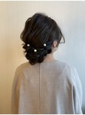 ゆるふわルーズシニヨン