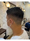 〈キシタクヘアー〉ナチュラルフェード