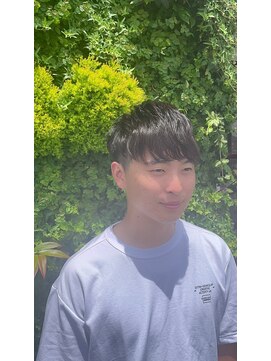 ソイルアヴェダ(Soil AVEDA) 刈り上げマッシュニュアンスパーマ