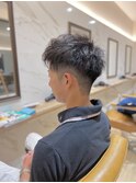 ツーブロックショート*