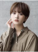 前髪あり耳掛け大人ショート20代30代40代【AIN.表参道】川原大地