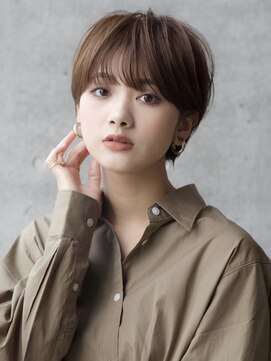 エインアンリー 表参道(AIN.ANLY.) 前髪あり耳掛け大人ショート20代30代40代【AIN.表参道】川原大地