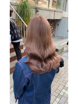 アソビセカンド 原宿(ASOBI 2nd) ダブルカラー/原宿/ブリーチ/ミルクティーベージュ/韓国