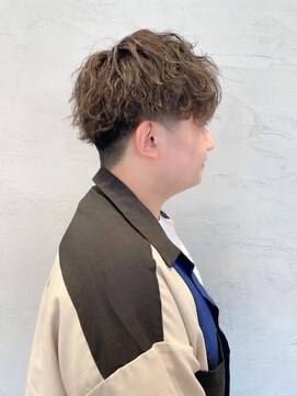 フォーカス 南流山店(FOCUS) メンズ波巻きマッシュ